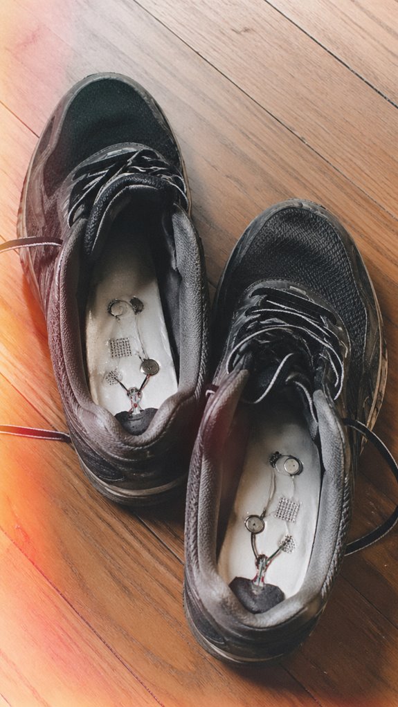 audible heel strike feedback