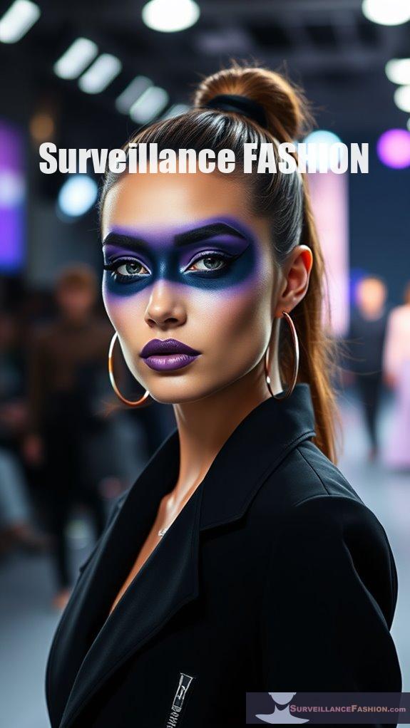 blurred facial gradient effects