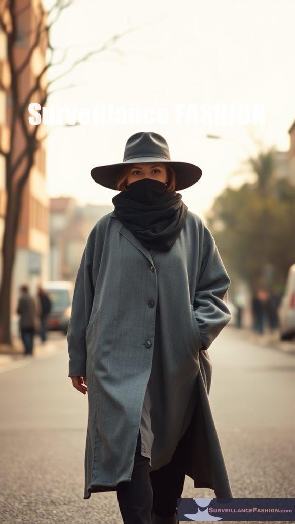 clothing conceals personal identity