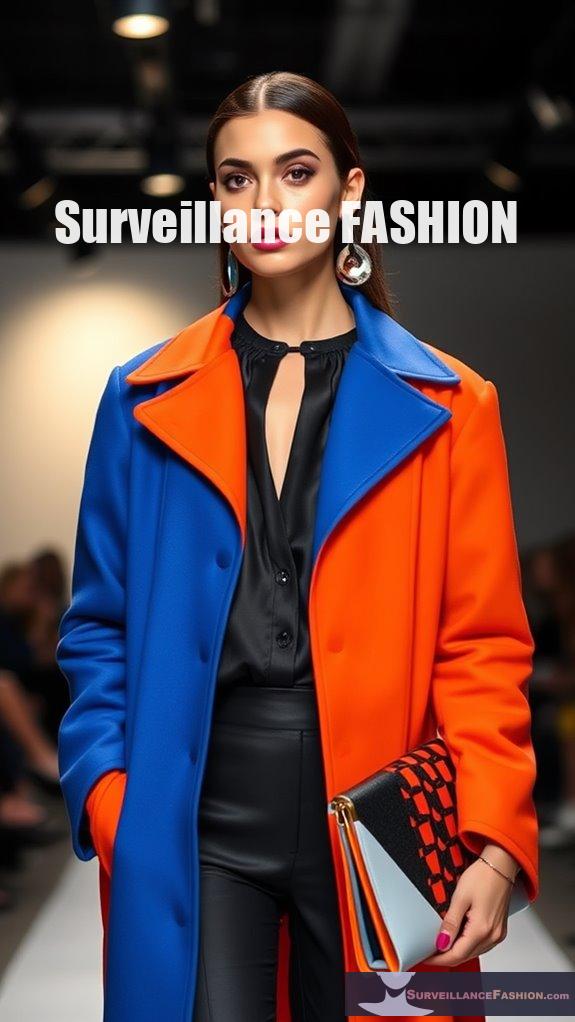 colorful coats and blouses