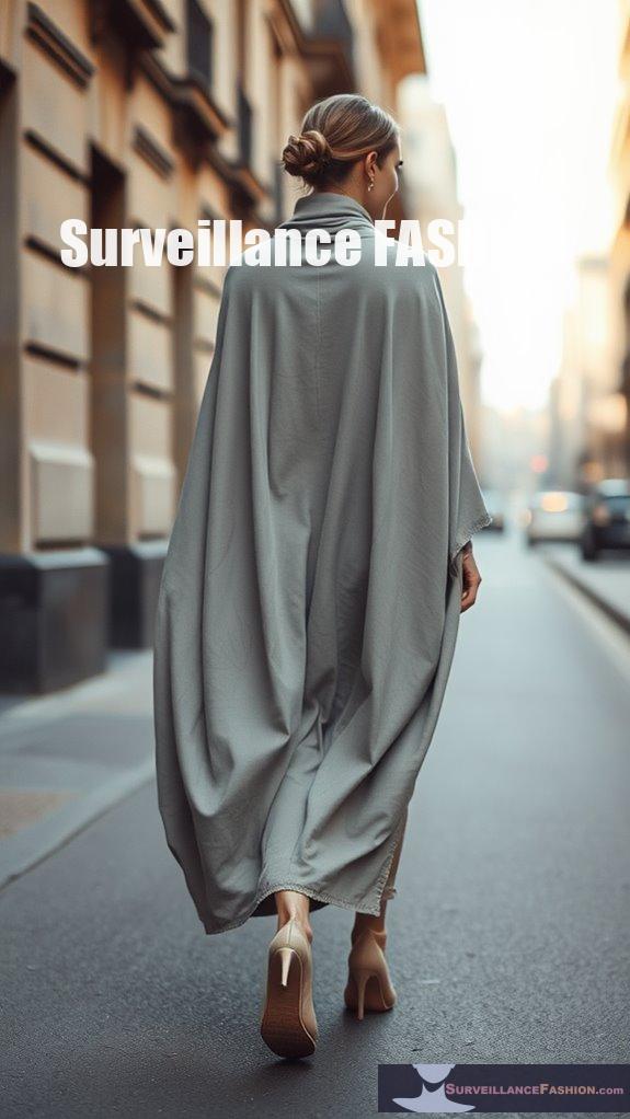 concealing cloak like attire