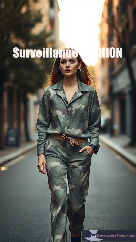 concealment through camouflage patterns