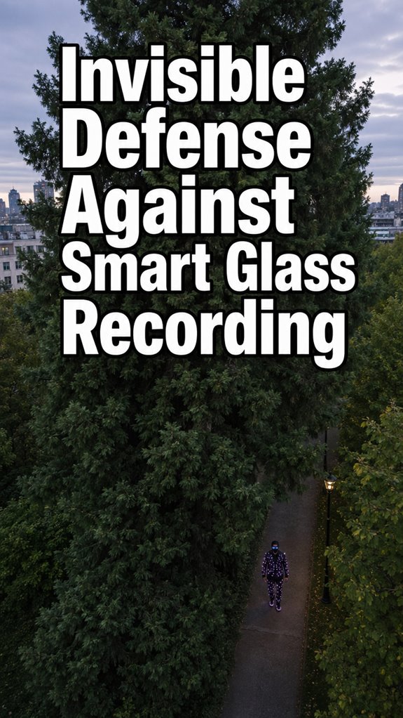 covert shield for glass