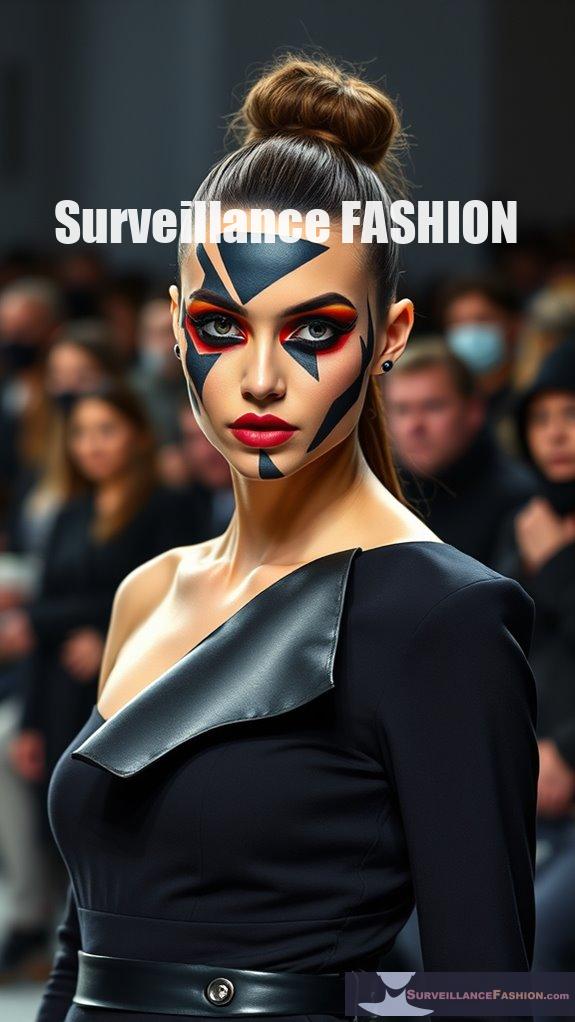 disguising faces with makeup