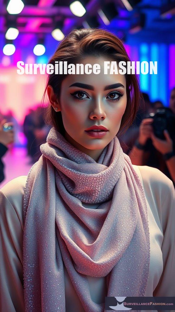 flash photography defense scarf