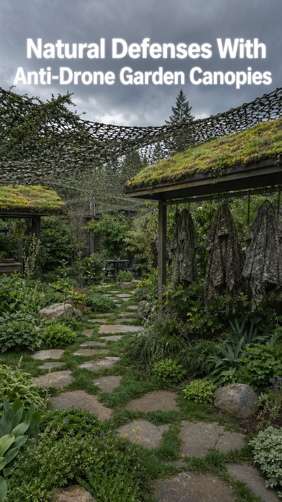 garden canopies protect drones
