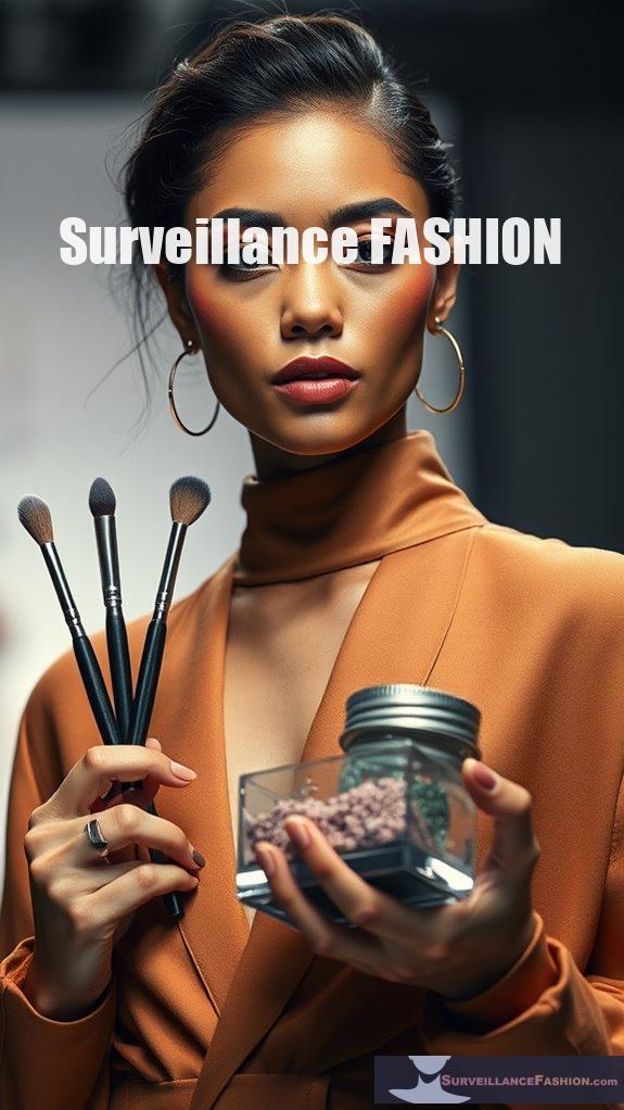 makeup tools and materials