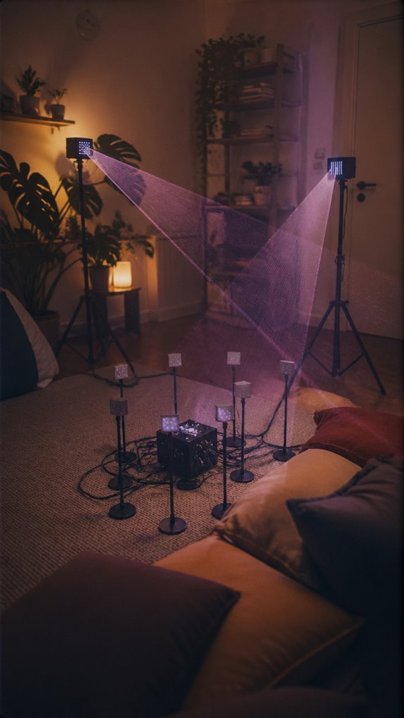 precise ir beacon triangulation