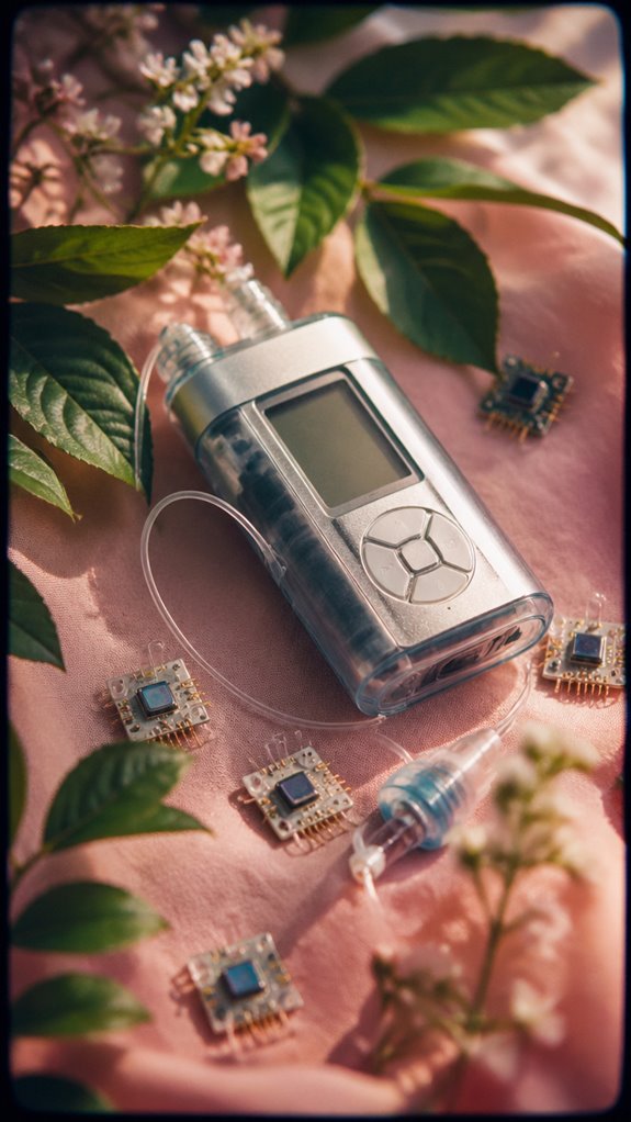 quantum secured wearable microchips