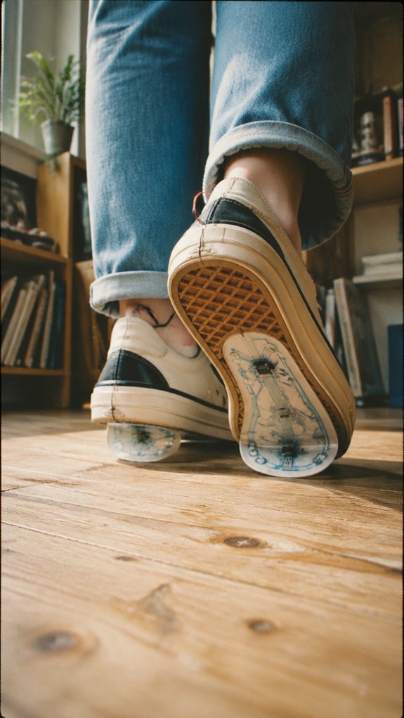 sensor driven gait disruption techniques