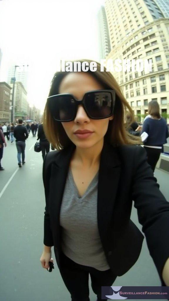 stylish privacy protecting eyewear