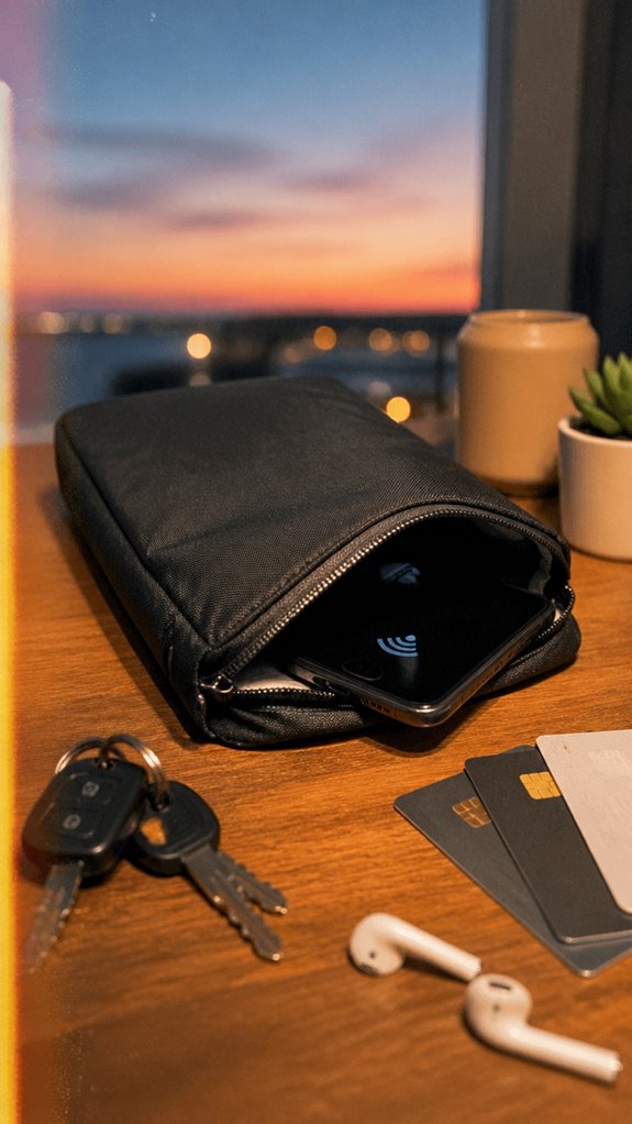 verify faraday bag effectiveness