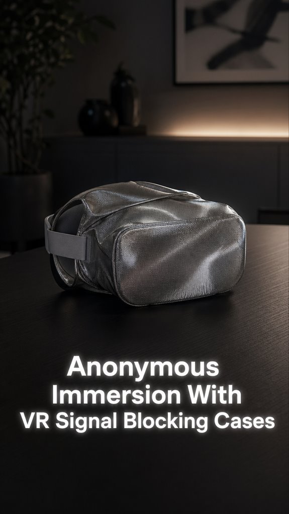 Anonymous Immersion With VR Signal Blocking Cases